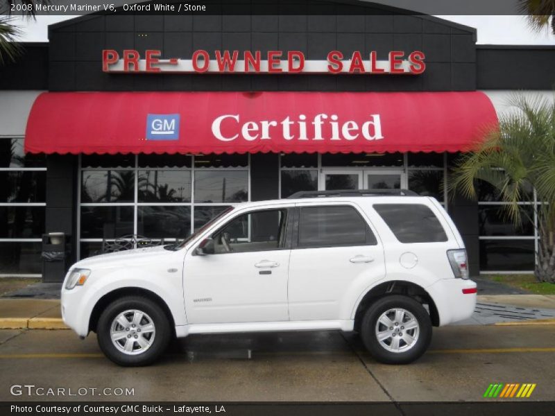 Oxford White / Stone 2008 Mercury Mariner V6