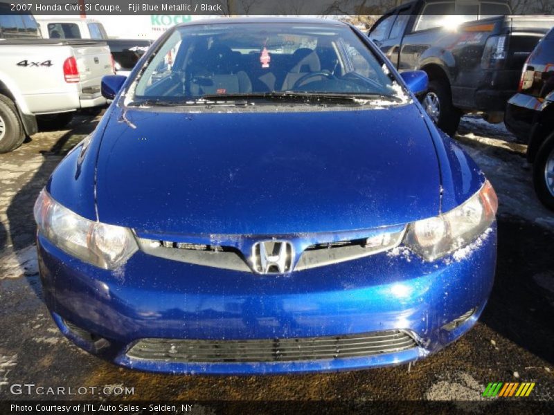 Fiji Blue Metallic / Black 2007 Honda Civic Si Coupe