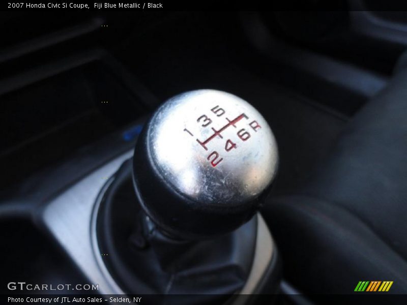 Fiji Blue Metallic / Black 2007 Honda Civic Si Coupe