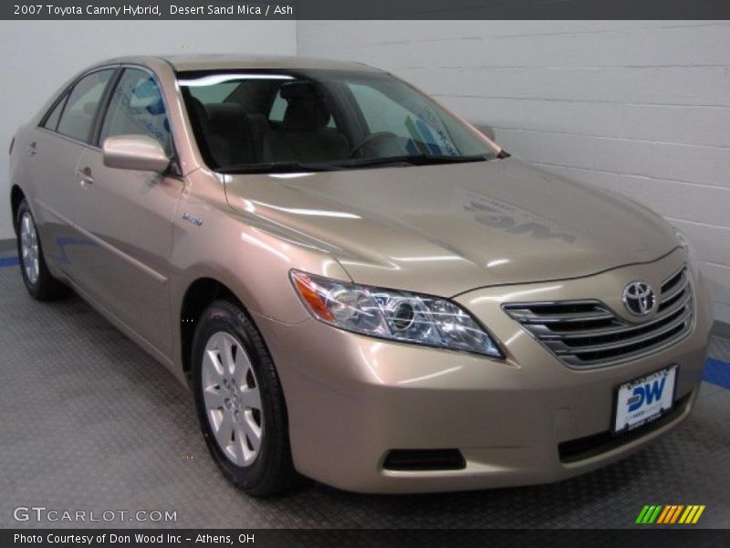 Desert Sand Mica / Ash 2007 Toyota Camry Hybrid