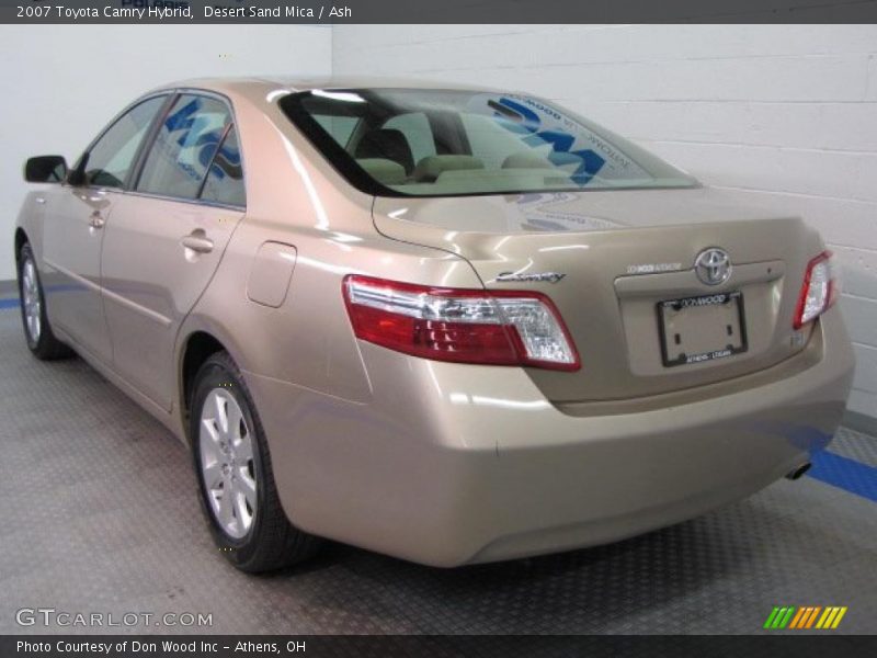 Desert Sand Mica / Ash 2007 Toyota Camry Hybrid