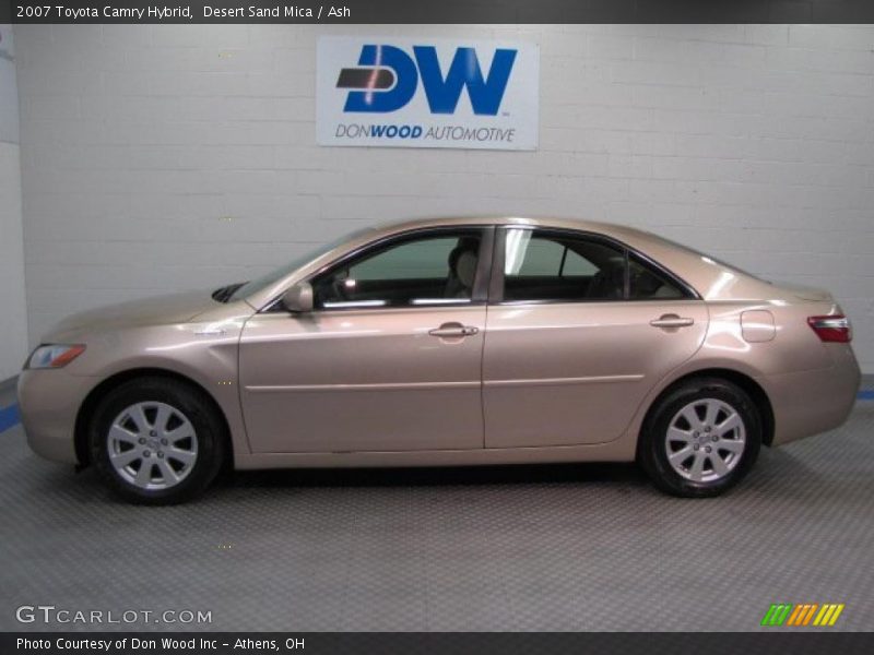 Desert Sand Mica / Ash 2007 Toyota Camry Hybrid