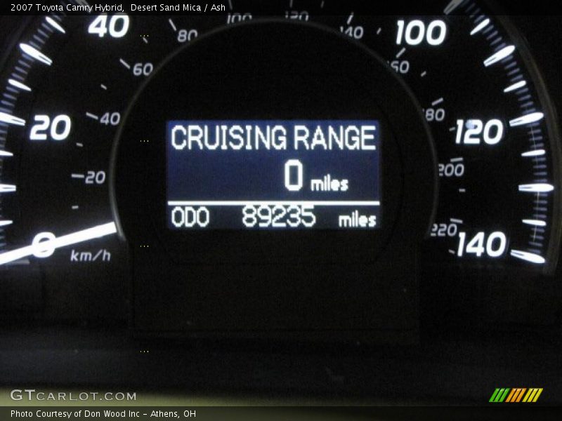 Desert Sand Mica / Ash 2007 Toyota Camry Hybrid