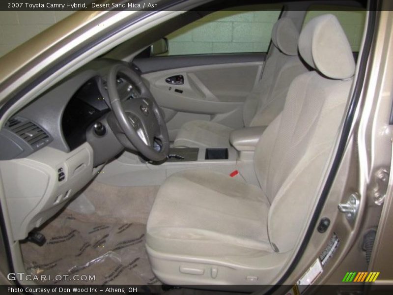 Desert Sand Mica / Ash 2007 Toyota Camry Hybrid