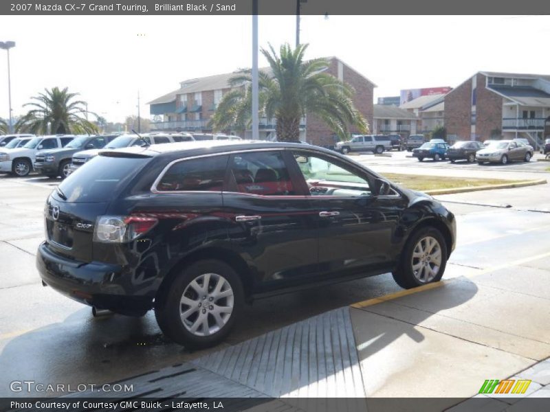 Brilliant Black / Sand 2007 Mazda CX-7 Grand Touring