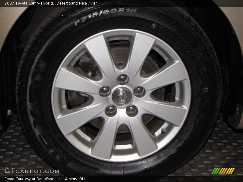 Desert Sand Mica / Ash 2007 Toyota Camry Hybrid