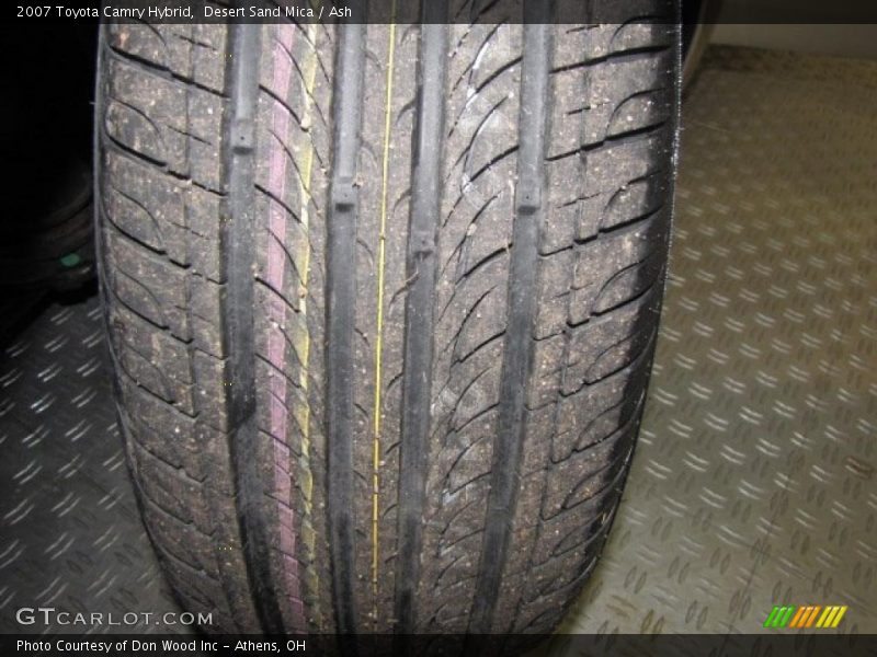 Desert Sand Mica / Ash 2007 Toyota Camry Hybrid