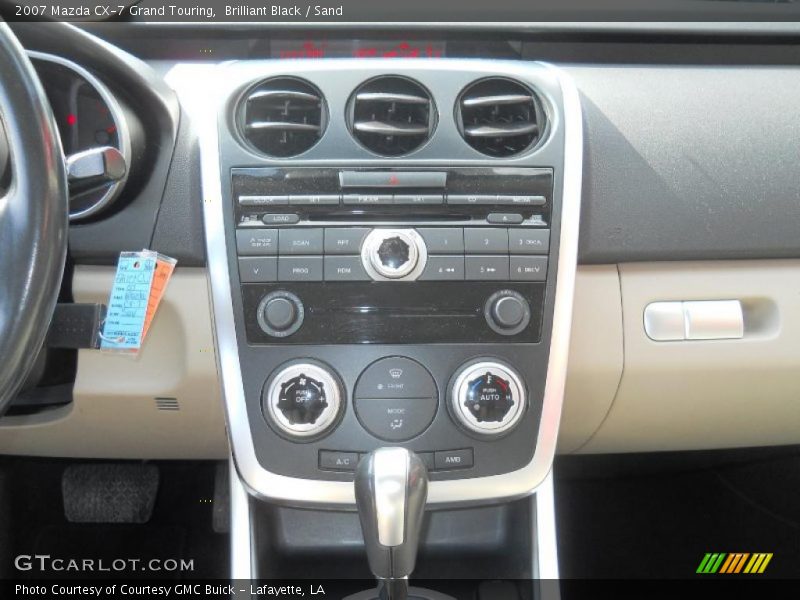 Brilliant Black / Sand 2007 Mazda CX-7 Grand Touring