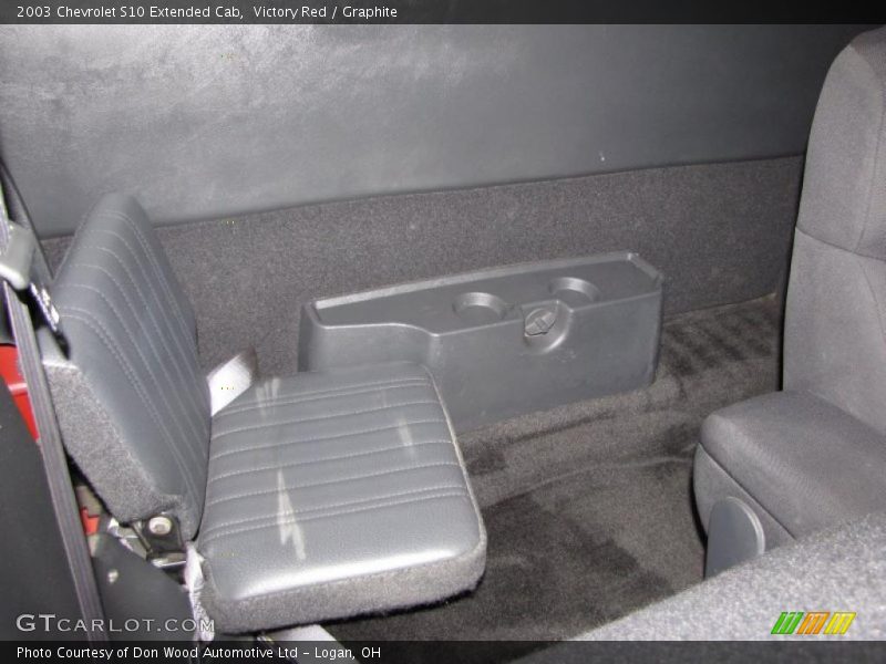 Victory Red / Graphite 2003 Chevrolet S10 Extended Cab