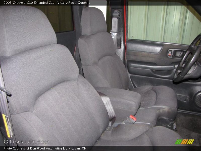  2003 S10 Extended Cab Graphite Interior