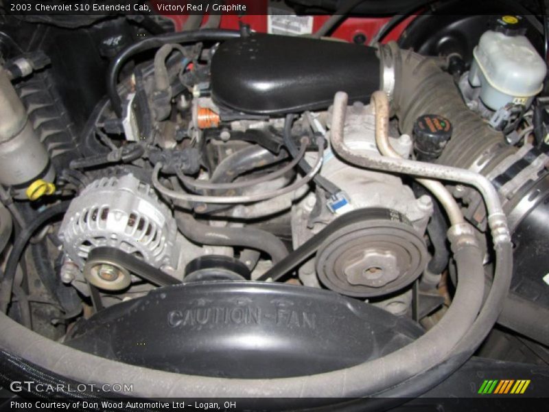  2003 S10 Extended Cab Engine - 4.3 Liter OHV 12V Vortec V6