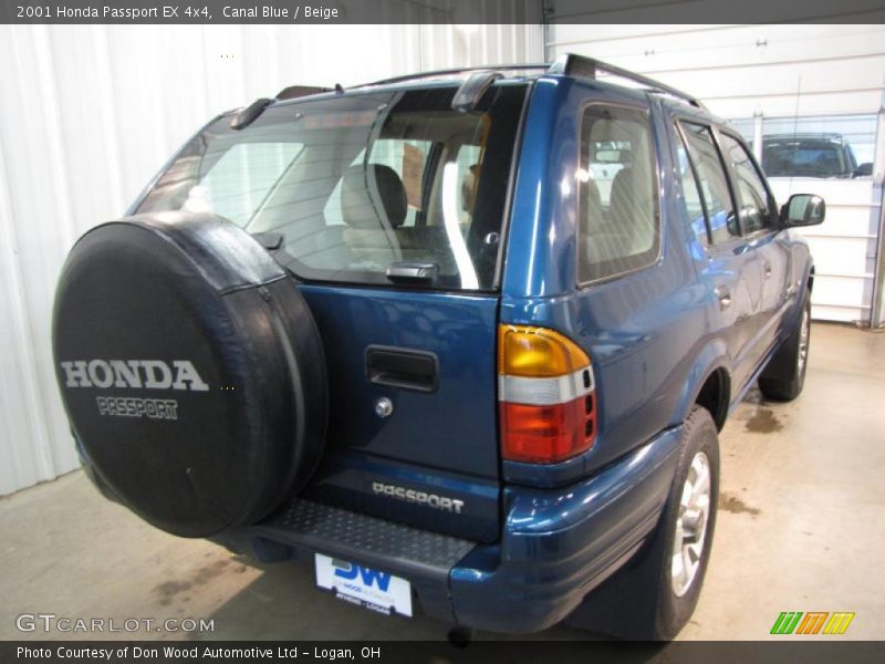 Canal Blue / Beige 2001 Honda Passport EX 4x4