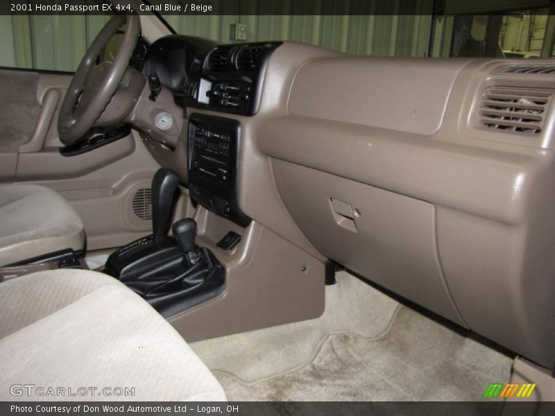 Canal Blue / Beige 2001 Honda Passport EX 4x4