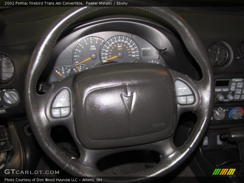  2001 Firebird Trans Am Convertible Steering Wheel