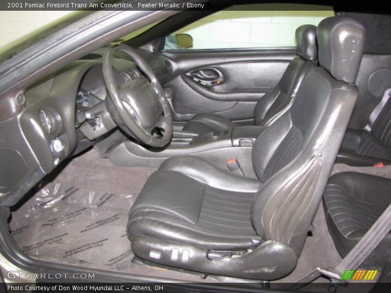  2001 Firebird Trans Am Convertible Ebony Interior