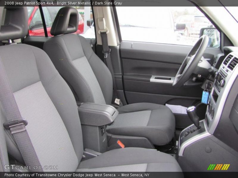 Bright Silver Metallic / Dark Slate Gray 2008 Jeep Patriot Sport 4x4