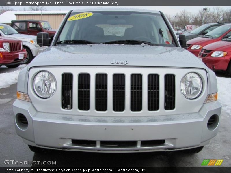 Bright Silver Metallic / Dark Slate Gray 2008 Jeep Patriot Sport 4x4