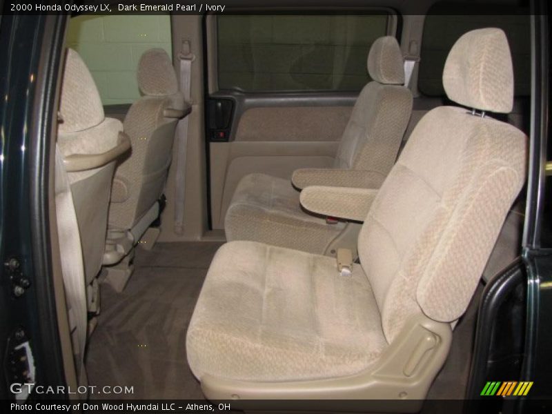Dark Emerald Pearl / Ivory 2000 Honda Odyssey LX