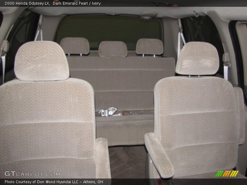 Dark Emerald Pearl / Ivory 2000 Honda Odyssey LX