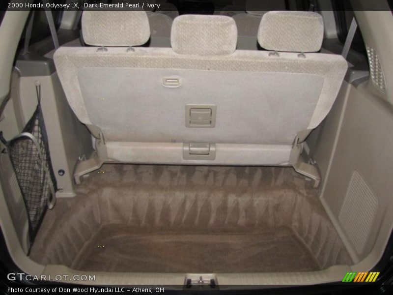 Dark Emerald Pearl / Ivory 2000 Honda Odyssey LX