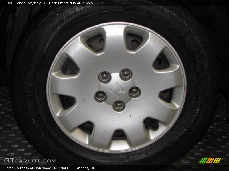 Dark Emerald Pearl / Ivory 2000 Honda Odyssey LX