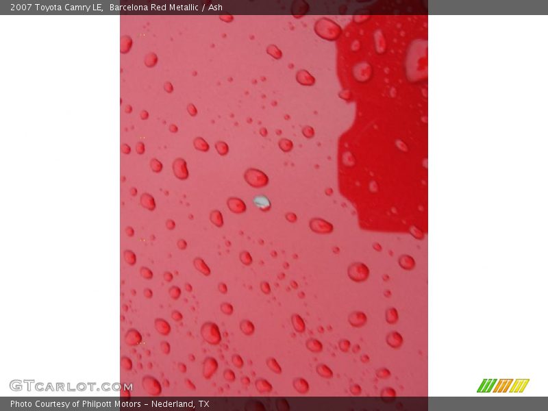 Barcelona Red Metallic / Ash 2007 Toyota Camry LE