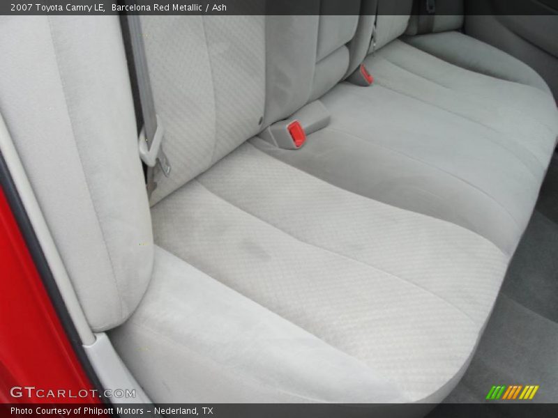 Barcelona Red Metallic / Ash 2007 Toyota Camry LE