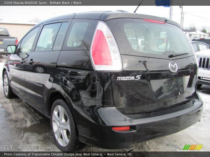 Brilliant Black / Black 2009 Mazda MAZDA5 Sport