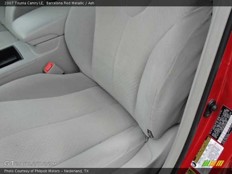 Barcelona Red Metallic / Ash 2007 Toyota Camry LE