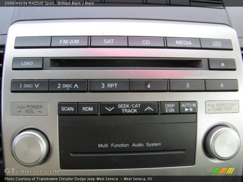 Brilliant Black / Black 2009 Mazda MAZDA5 Sport