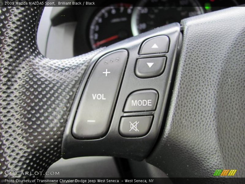 Brilliant Black / Black 2009 Mazda MAZDA5 Sport