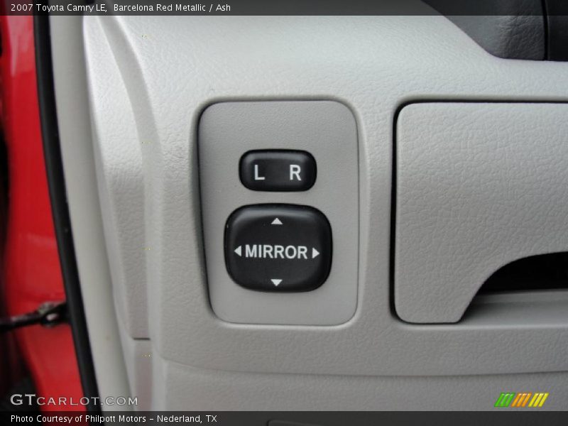 Barcelona Red Metallic / Ash 2007 Toyota Camry LE