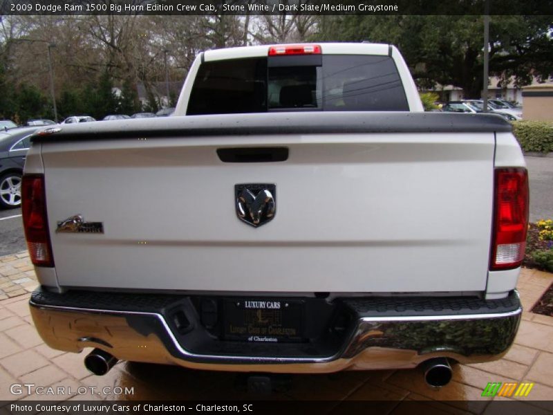 Stone White / Dark Slate/Medium Graystone 2009 Dodge Ram 1500 Big Horn Edition Crew Cab