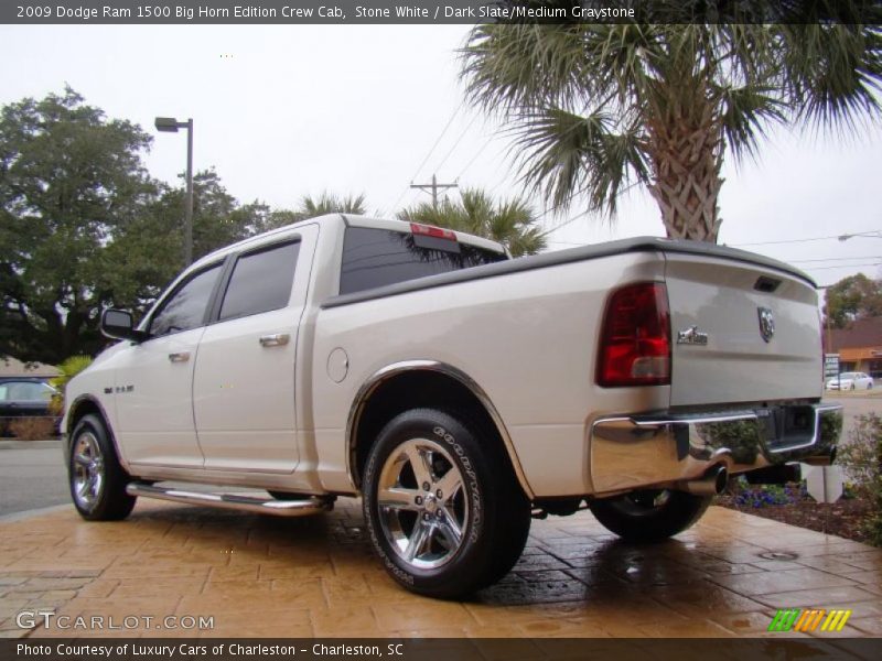 Stone White / Dark Slate/Medium Graystone 2009 Dodge Ram 1500 Big Horn Edition Crew Cab