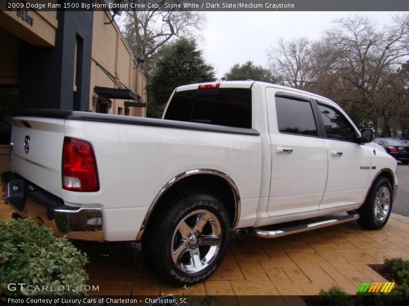 Stone White / Dark Slate/Medium Graystone 2009 Dodge Ram 1500 Big Horn Edition Crew Cab