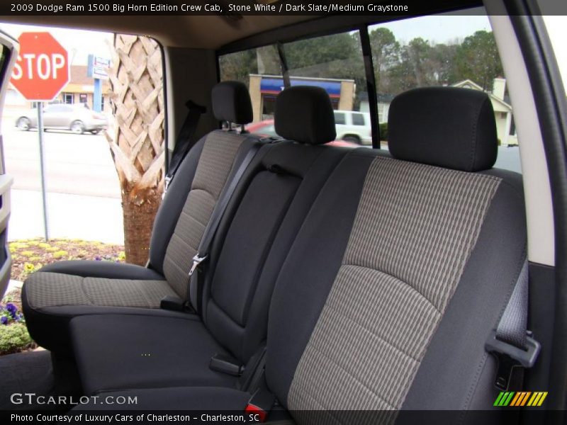 Stone White / Dark Slate/Medium Graystone 2009 Dodge Ram 1500 Big Horn Edition Crew Cab