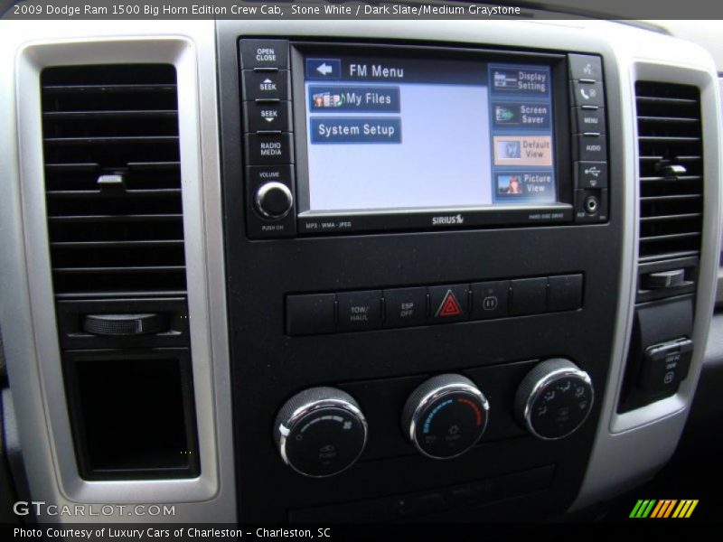 Stone White / Dark Slate/Medium Graystone 2009 Dodge Ram 1500 Big Horn Edition Crew Cab