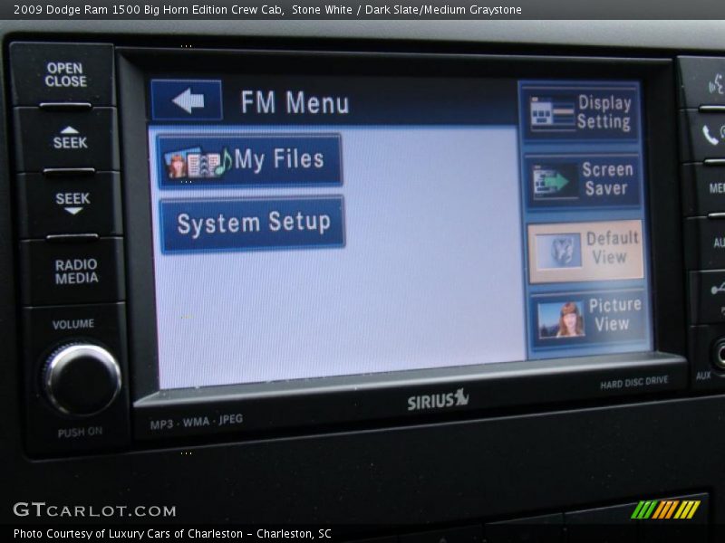 Stone White / Dark Slate/Medium Graystone 2009 Dodge Ram 1500 Big Horn Edition Crew Cab