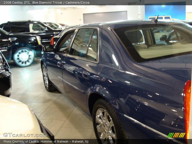 Blue Diamond Tricoat / Cashmere/Cocoa 2008 Cadillac DTS