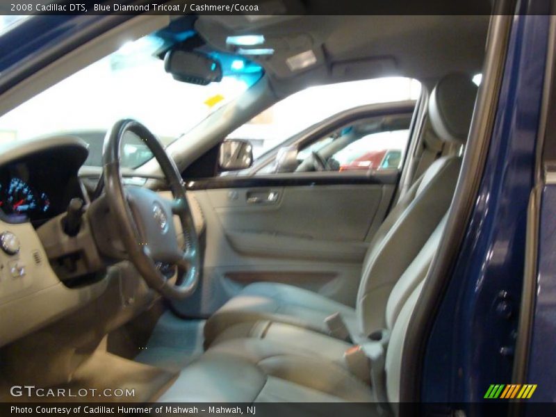 Blue Diamond Tricoat / Cashmere/Cocoa 2008 Cadillac DTS