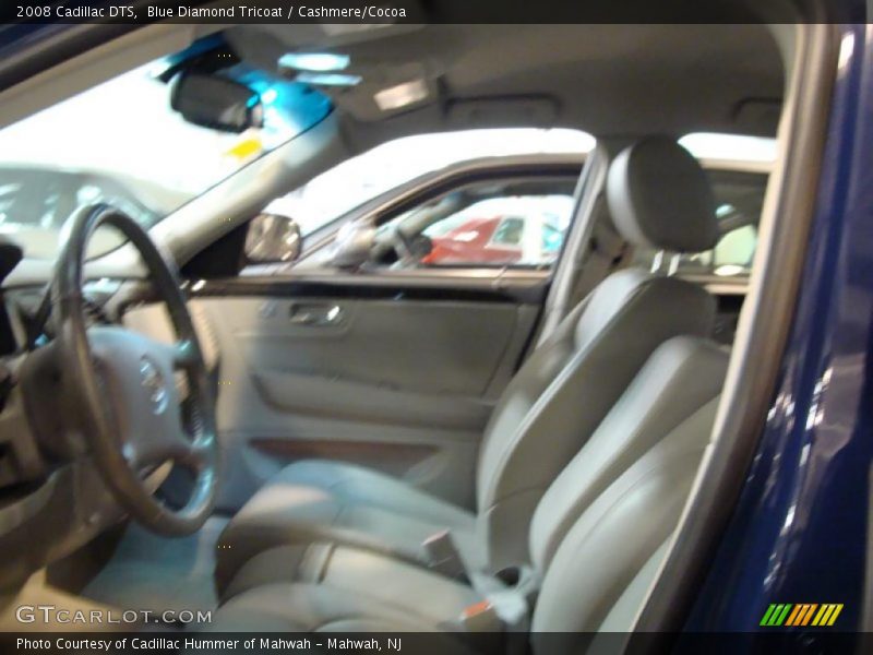 Blue Diamond Tricoat / Cashmere/Cocoa 2008 Cadillac DTS
