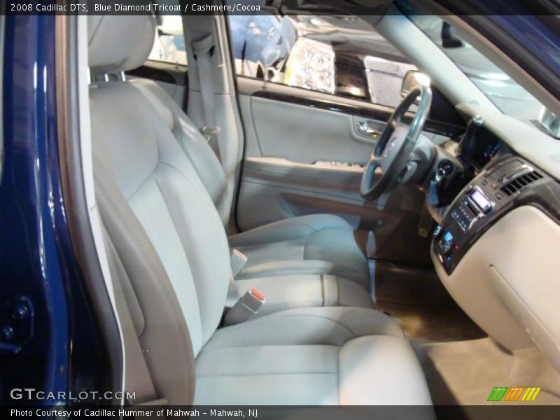 Blue Diamond Tricoat / Cashmere/Cocoa 2008 Cadillac DTS
