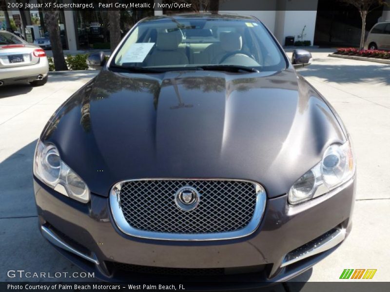 Pearl Grey Metallic / Ivory/Oyster 2009 Jaguar XF Supercharged