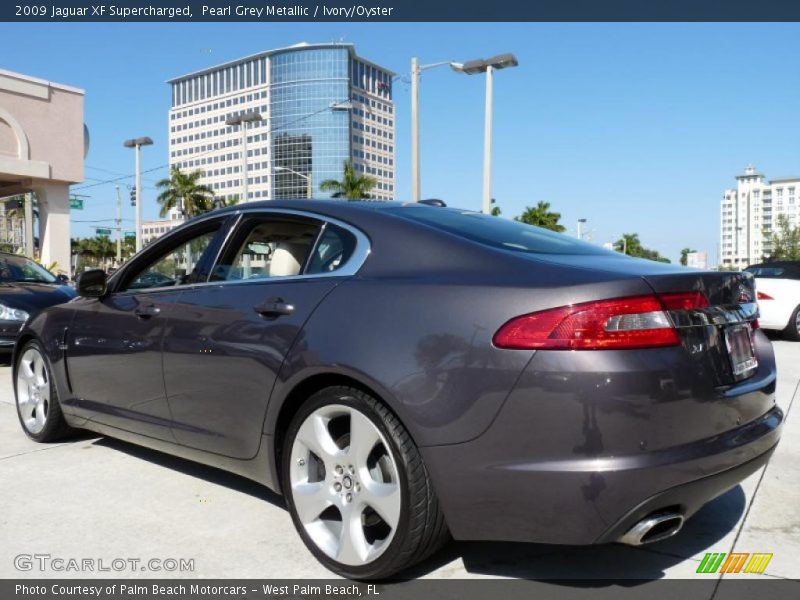 Pearl Grey Metallic / Ivory/Oyster 2009 Jaguar XF Supercharged