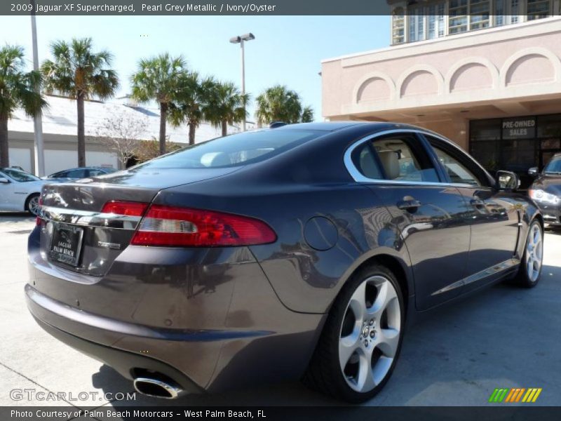 Pearl Grey Metallic / Ivory/Oyster 2009 Jaguar XF Supercharged