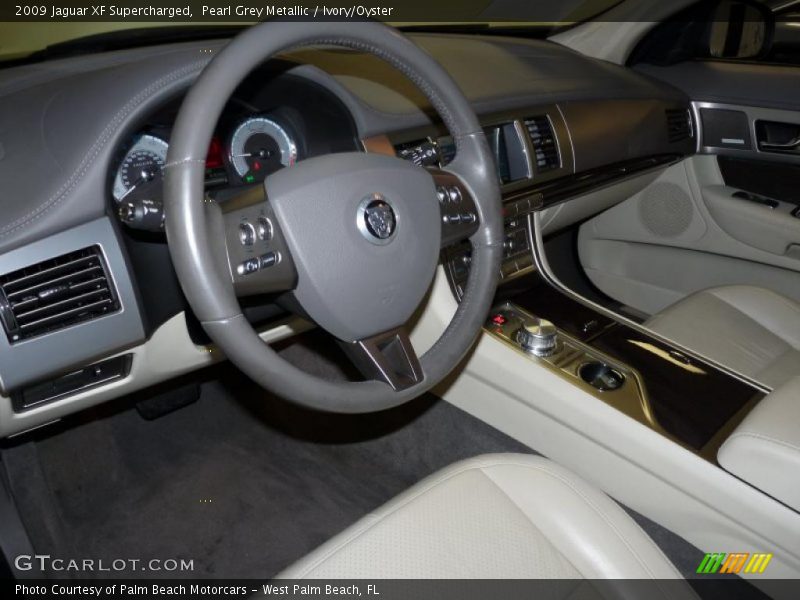  2009 XF Supercharged Ivory/Oyster Interior