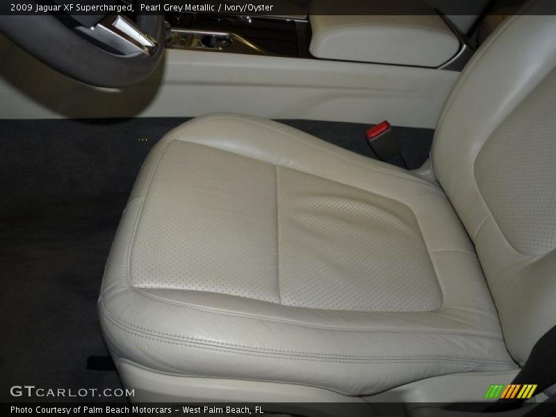 Pearl Grey Metallic / Ivory/Oyster 2009 Jaguar XF Supercharged