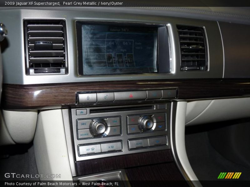 Controls of 2009 XF Supercharged