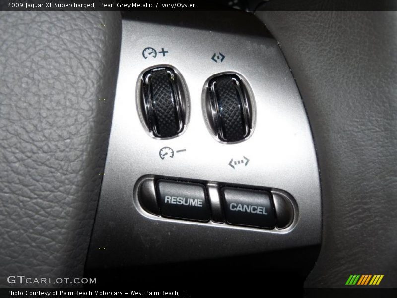 Pearl Grey Metallic / Ivory/Oyster 2009 Jaguar XF Supercharged