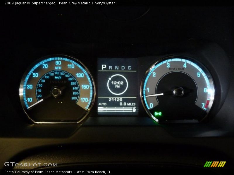  2009 XF Supercharged Supercharged Gauges